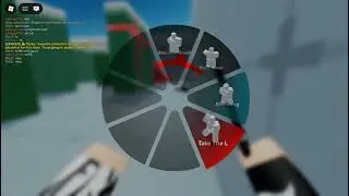 trying to play knife in rivals