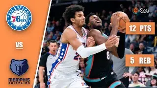 Dominick Barlow - 12 Points, 5 Rebounds vs Grizzlies - 2025-26 Regular Season
