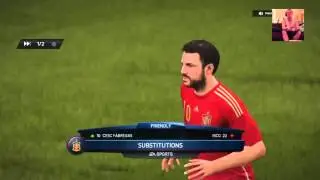 FIFA 16 товарняки против Макса онлайн за Россию :) Испания 0-2 Англия