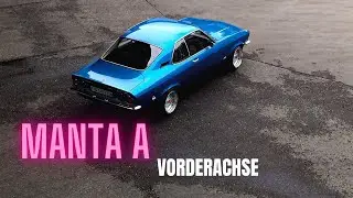 Opel Manta A Vorderachse fertig !