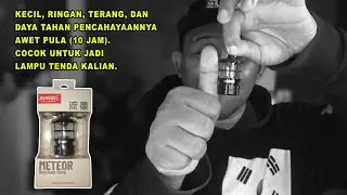 Lampu Tenda Paling Kecil, Terang, Dan Ringan