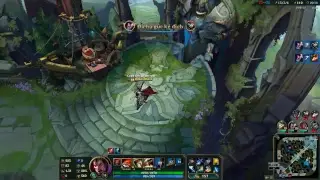 Darius vs Kayn : Darius full attack speed and damage :D