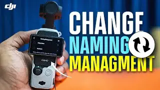 Как исправить настройки наименования DJI Osmo Pocket | Изменение языка и управление наименованиям...