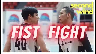 Daniel Sandrin 이동준 and Eric Sandrin 이승준 fist fight in college!