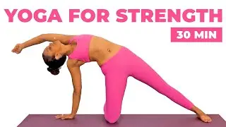 Building Strength | Power Yoga Flow Warrior Pose with Sheena