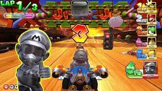 Mario Kart Arcade GP DX 1.18 - Bowser Jr. Cup (Super Difficulty ) Battle Races | UHD