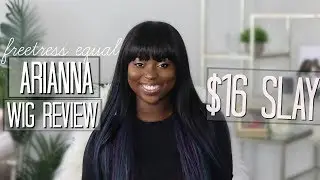 THE EASIEST, FASTEST LOOK! 😍! |Freetress Equal The Luxury Integration Synthetic Wig - ARIANNA