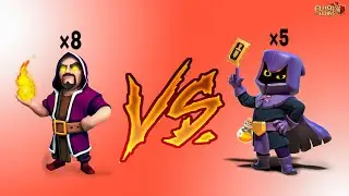 Wizard VS Headhunter Who Will Win Must Watch Clash Of Clans