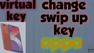 How to change virtual key to swipe key