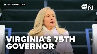 WATCH LIVE: Abigail Spanberger set to be sworn in as Virginia's 75th governor
