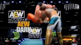AEW DARK TONY PIZZA GUY CUTTER LUCHASAURUS OUT OF NOWHERE!!!!!!!!