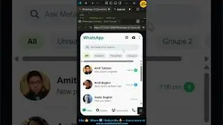 WhatsApp 2025 UI Clone in 1 Minute | HTML & CSS Mobile UI Tutorial | Amit Tutorial 