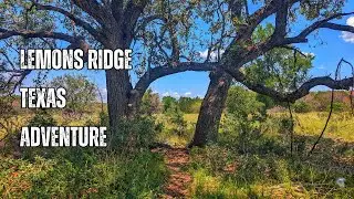 Colorado Bend State Park - Lemons Ridge Pass Hike - Part 1