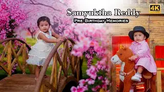 Samyuktha Reddy's Pre Birthday Shoot 4K | Cake Smash | Ronald Sparkle Photography