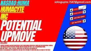 POTENTIAL UPMOVE : HUMA STOCK ANALYSIS | HUMACYTE INC STOCK