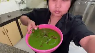 PALAK PANEER KI RECIPE 🤭|| (vlog-2)