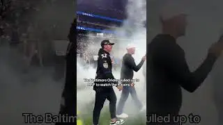 The Orioles are at MNF to watch the Ravens