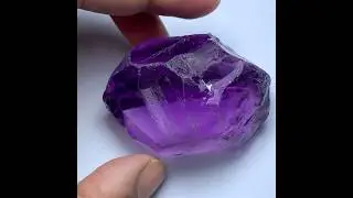Gigantic Rough Amethyst Piece 💜#trending #gemstone #youtubeshorts #shorts #viralvideo
