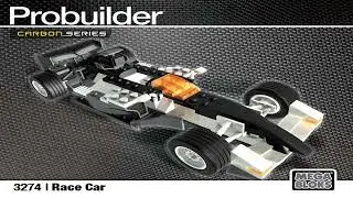 Mega Bloks Instructions | Probuilder | 3274 | Race Car