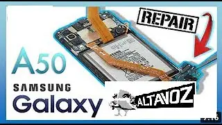 Samsung a50 Problema de audio receiver 👂 ear speaker 🔊 audio ic replacement