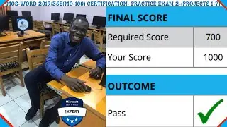 MOS Word 365 & 2019 Practice Exam 2 | Boost Your Certification Prep!