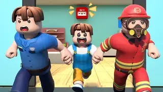 ROBLOX Brookhaven 🏡RP: Firefighters Rescue Team Saves The Little Boy | Roblox Master