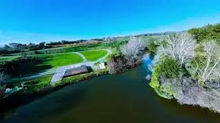 Relaxing Cinematic FPV Flight Over Lake & Forest | 4K Nature Drone