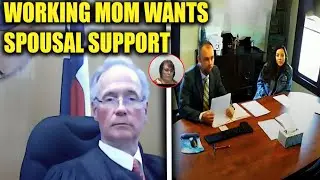 Mom&rsquo;s Back to Work, But Still Wants Spousal Support &ndash; Dad Battles AND Faces Dating Ban