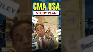 CMA USA STUDY PLAN #shortvideo #educationalvideo 👍