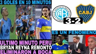⚽️💥 &iexcl;BRYAN REYNA ON FIRE! 3 golazos y Boca eliminado 😍🇵🇪