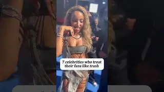 7 Celebrities Who Are Awful To Their Fans #celebrities #actor#fans#longervideos#hollywood