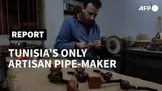Dying breed: Tunisian crafts smoking pipes from briar wood | AFP