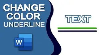 How to Changing Underline Color From Text in Word