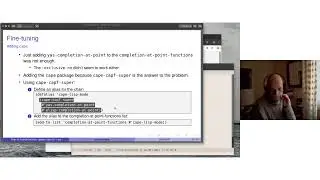 EmacsConf 2025: corfu+yasnippet: Проще, чем я думал - Педро А. Аранда Гутьеррес (он, ему)