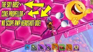 THE SKY BASE COKE PROPELLOR NO SCOPE AWP SHOT DOE! (Creative Destruction)