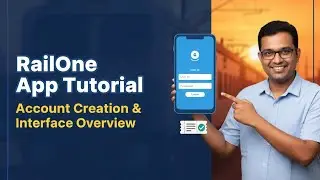 How To Create Account In RailOne, New Train Ticket Booking App, Accessible For Blind, Gatak Singh