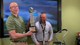 BS Division Fantasy Football Trophy Presentation