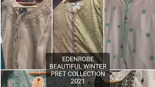 EDENROBE STITCHED WINTER COLLECTION 2021 AT 50% FLASH SALE, EDENROBE WINTER PRET COllECTION