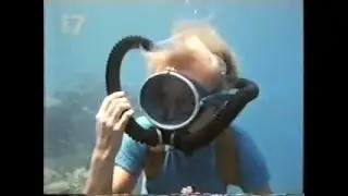 Sab...sab....sabOtaged diving gear! Female scuba diver in danger!