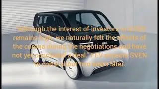 The SVEN car-sharing electric car is not due to start for two years #electromobility #carsharing