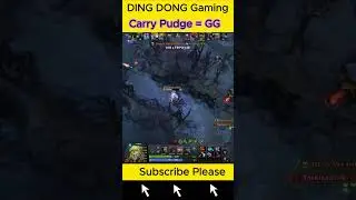 Carry Pudge is Insane | Dota 2 | DING DONG Gaming | #dota2 #dingdonggaming #shortsfeed #dota2shorts