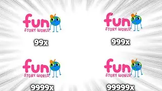 Fun Story World Intro Logo vanish at 99999x Speed