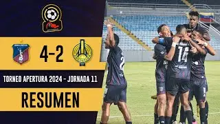 Monagas fue contundente | LigaFUTVExMeridiano | Monagas VS Angostura | Jornada 11
