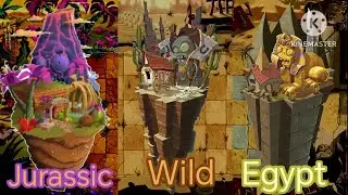 PvZ 2 Demostration Mashup (Jurassic Marsh, Wild West, Ancient Egypt) 