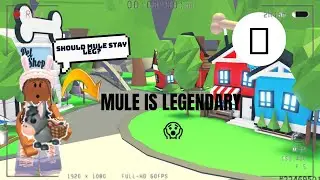 GLITCH THAT HAD ADOPT ME PLAYERS UPSET, (SHOULD MULE STAY LEGENDARY?)