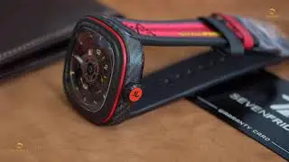 [MRTIENWATCH.COM] SEVEN FRIDAY RED CARBONP3C/04 Check NFC Phần Mềm Ch&iacute;nh H&atilde;ng