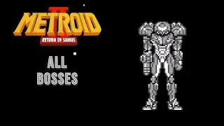 Metroid 2: Return of Samus ALL BOSSES DEFEATED!