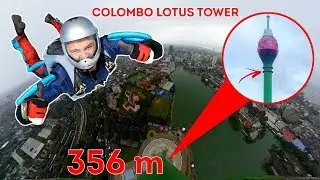 Colombo Lotus Tower -  360 Panoramic Air View Video by Dotcom Systems