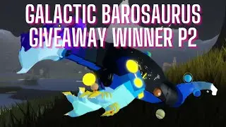 Galactic Barosaurus Giveaway Winner P2