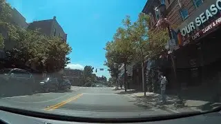 Hastings-on-Hudson New York to North Bronx Via Saw Mill River Parkway -Dash Cam Video